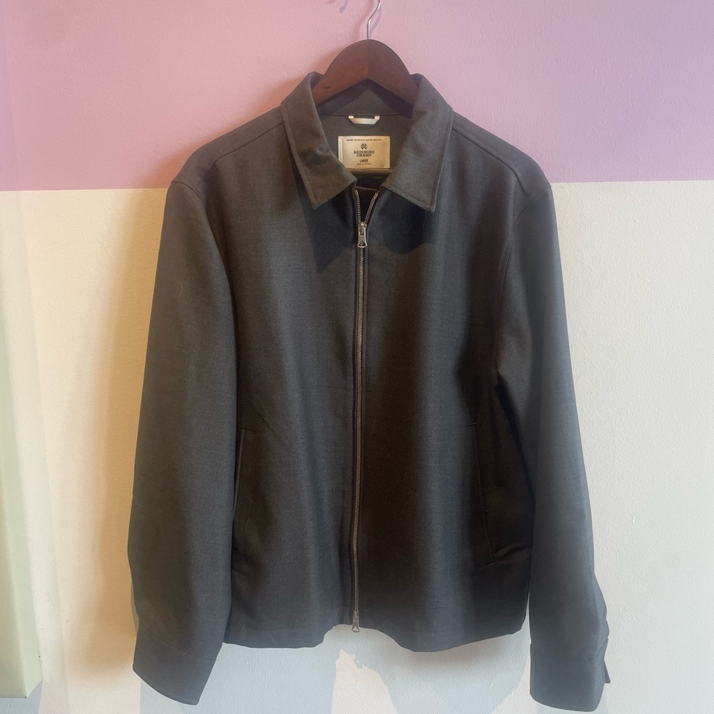 Reigning Champ Charcoal Gray Lightweight Jacket